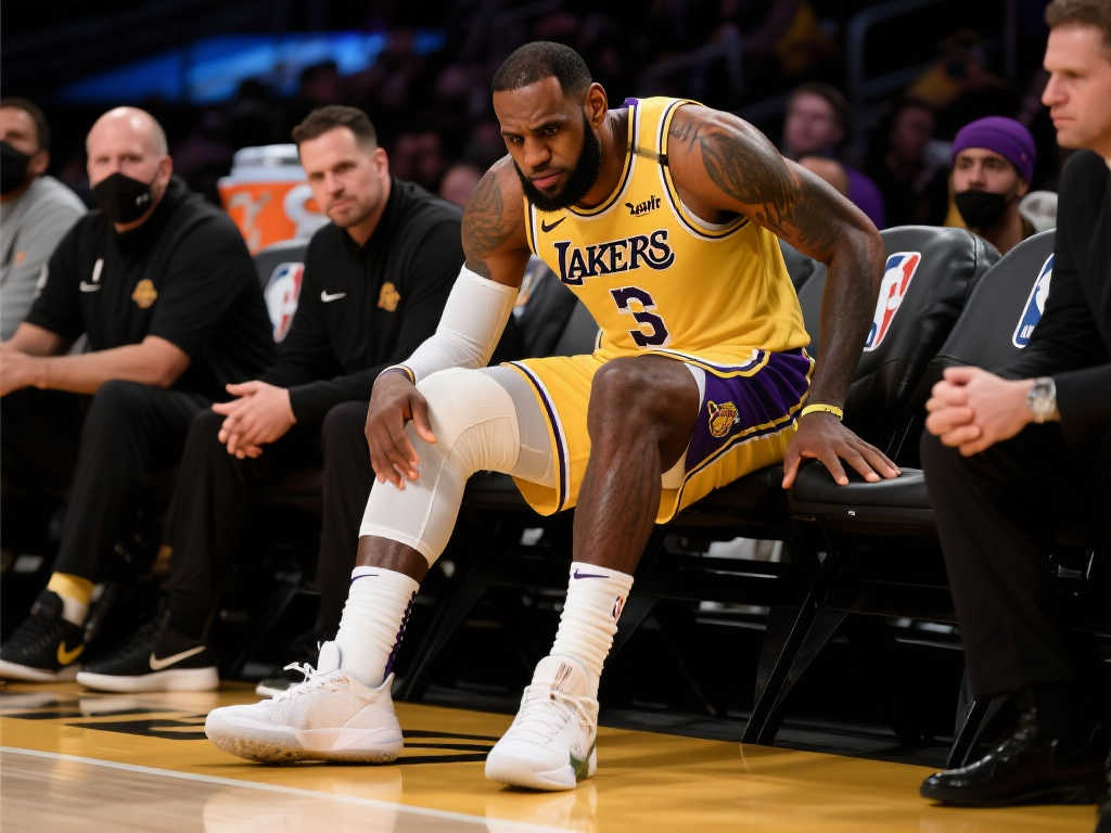 湖人记者透露詹姆斯左膝二级扭伤 G6仍将无缘出战 湖人记者透露詹姆斯左膝二级扭伤 G6仍将无缘出战